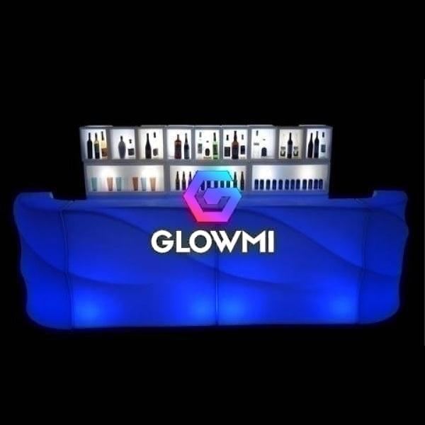Glowing Bar 15.5ft Wave LED Bar Package for Striking Event Ambiance