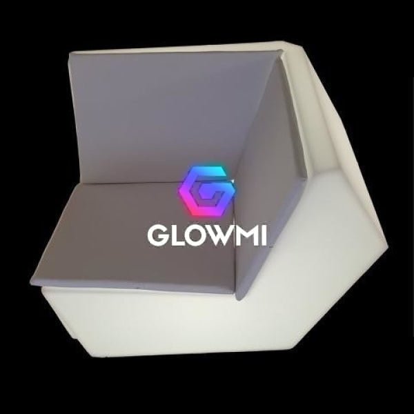 Led Glow Furniture | Diamante LED Sofa Corner Panel for Events