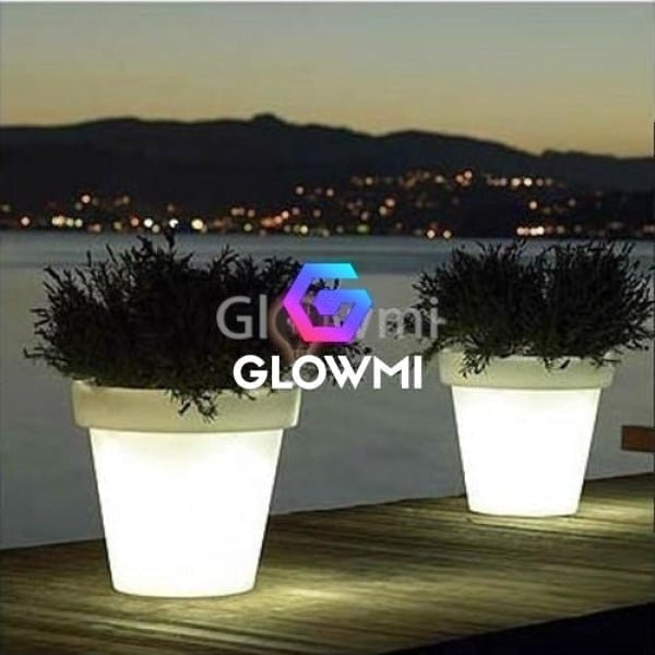 Led Decor | LED Jumbo Flower Pot Planter for Striking Event Ambiance