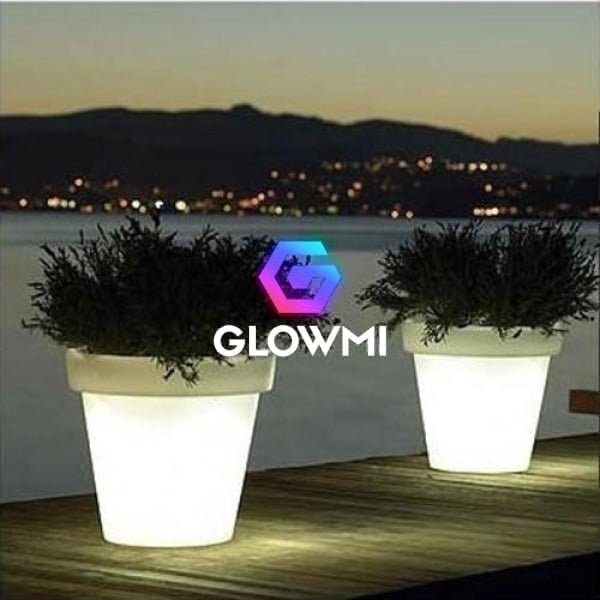 Event Decor Toronto Featuring LED Jumbo Flower Pot Planter