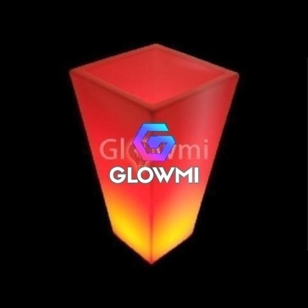 Wedding Decor Rentals | LED Medium Flower Pot Planter