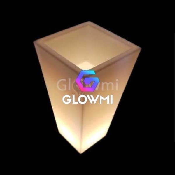Wedding Decor Rentals | LED Medium Flower Pot Planter