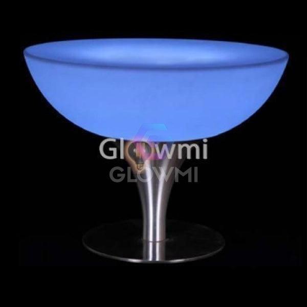Led Tables | LED Vino Round Lounge Table for Modern Spaces