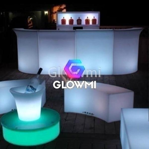 Monaco 11ft Glowing Bar for Stylish Event Rentals