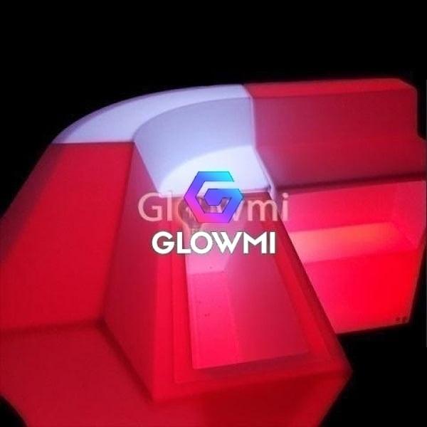 Glow Bar Toronto | Monaco LED Modular Bar Corner Panel Rental