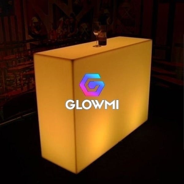 Led Furniture and Decor Straight Display Counter Candy Table for Event