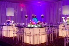 Party Furniture Rental Toronto | LED 8-Seater Cubiq Table