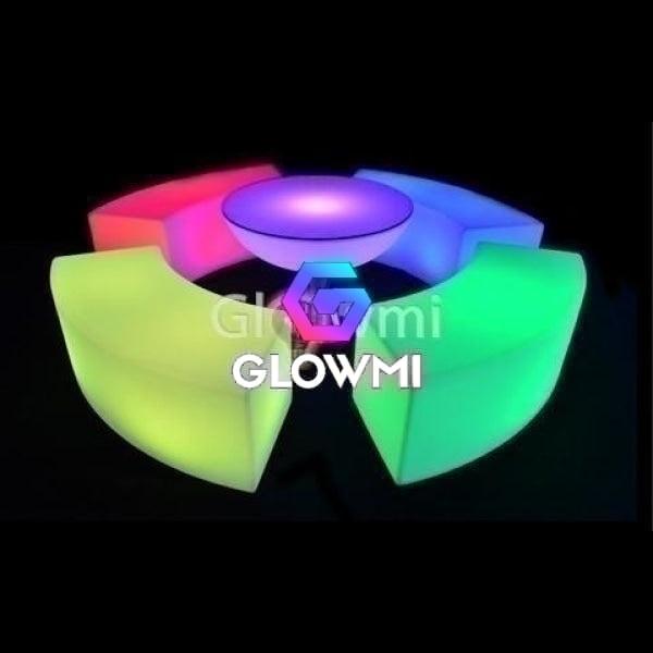 Toronto Party Rentals | Vino LED Circular Lounge Table