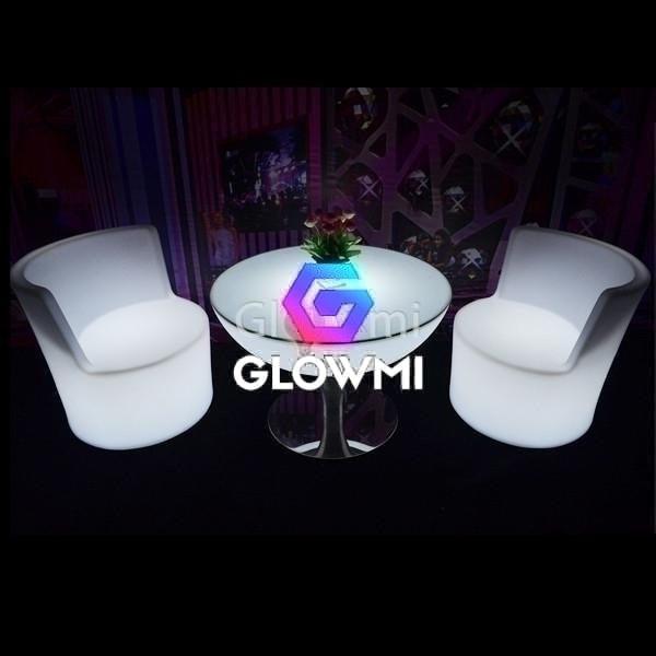 Toronto Party Rentals | Vino LED Circular Lounge Table