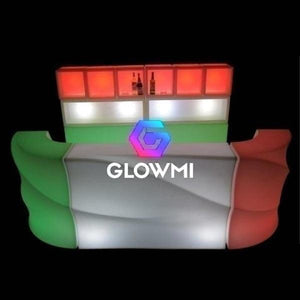 10.5ft Wave LED Bar Package - LED Bar Package - Glowmi LED Furniture & Decor