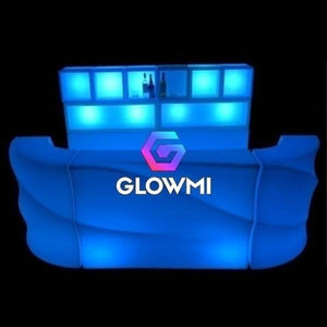 10.5ft Wave LED Bar Package - LED Bar Package - Glowmi LED Furniture & Decor