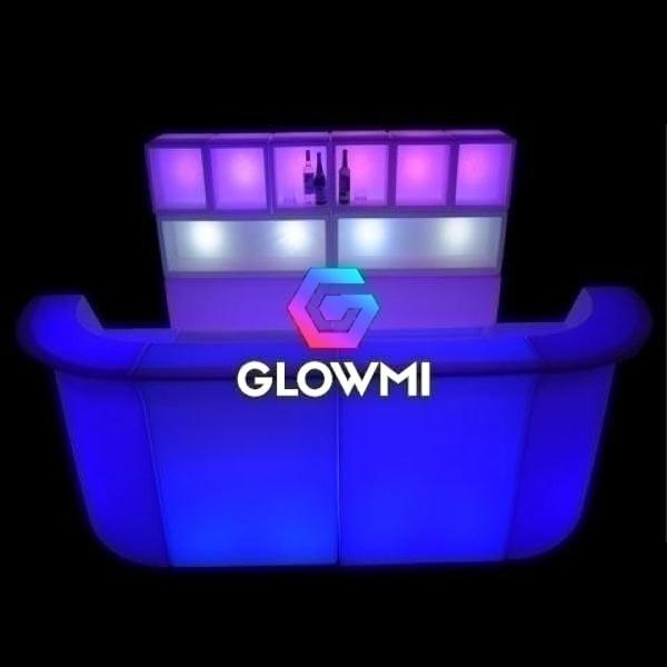 11ft Monaco LED Bar Package - Glowmi LED Furniture & Decor 