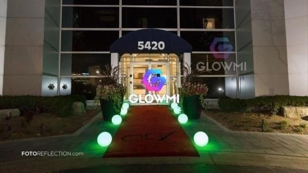 12" LED Ball/Sphere - Glowmi LED Furniture & Decor 