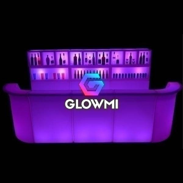14ft Monaco LED Bar Package - Glowmi LED Furniture & Decor 