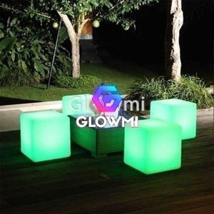 16" LED Illuminated Cube - LED Decor - Glowmi LED Furniture & Decor