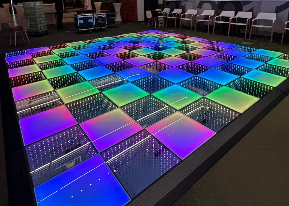 3D LED Dance Floor Rental - Glowmi