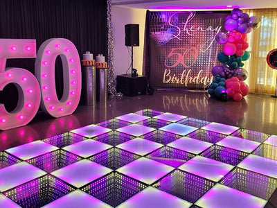 3D LED Dance Floor - LED Dancefloor - Glowmi LED Furniture & Decor