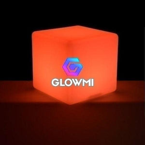 8" LED Cube Centerpiece - Glowmi LED Furniture & Decor 