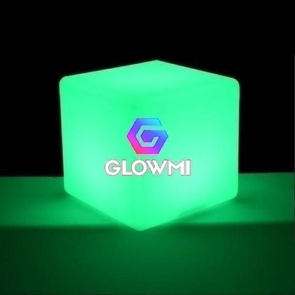 8" LED Cube Centerpiece - LED Decor - Glowmi LED Furniture & Decor