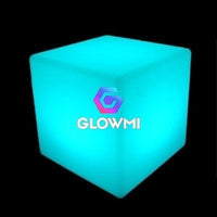 8" LED Cube Centerpiece - LED Decor - Glowmi LED Furniture & Decor