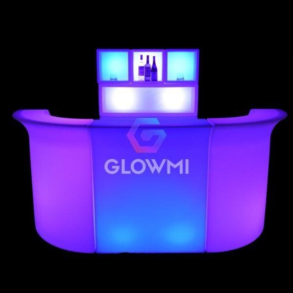 8ft Monaco LED Bar Package - LED Bar Package - Glowmi LED Furniture & Decor