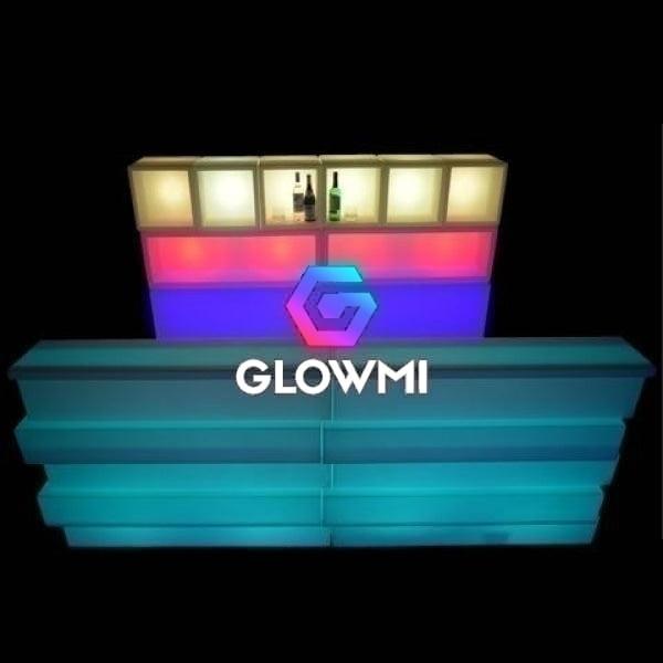 9.5ft Malibu LED Bar Package - LED Bar Package - Glowmi LED Furniture & Decor