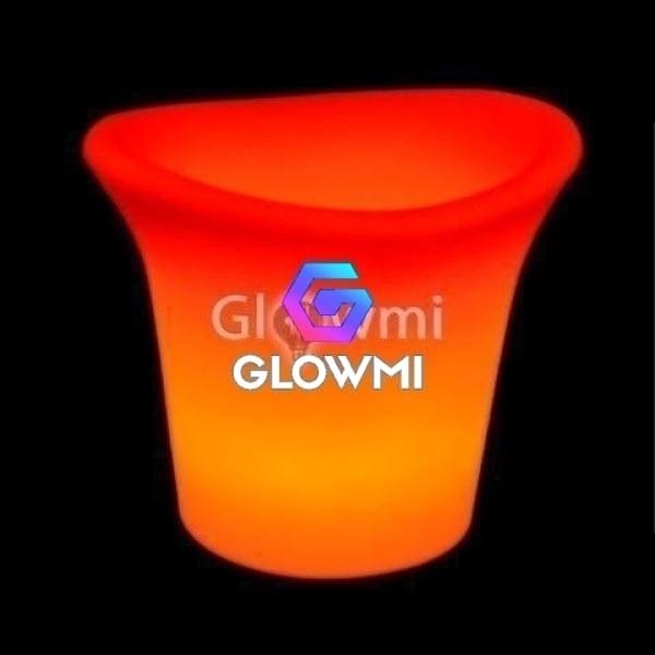 Alpine Double LED Ice Bucket - LED Ice Bucket - Glowmi LED Furniture & Decor