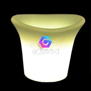 Alpine Double LED Ice Bucket - LED Ice Bucket - Glowmi LED Furniture & Decor