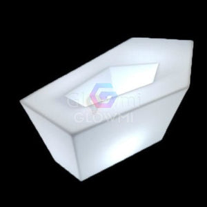 Diamante LED Coffee Table with Ice Holder - LED Table - Glowmi LED Furniture & Decor