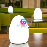 Egg - 8" Table Lamp/Mood Light - LED Decor - Glowmi LED Furniture & Decor