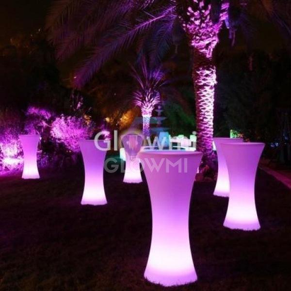 Led High Round Cruiser Cocktail Tables: Perfect Event Decor Rentals
