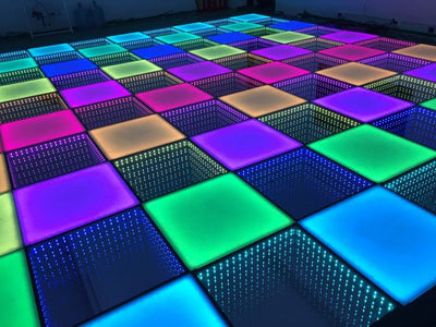 close up infinity checker led dance floor
