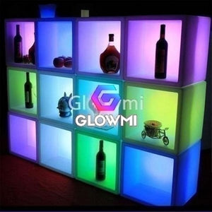 LED Cubiq Ice Bucket - Bar Accessories - Glowmi LED Furniture & Decor