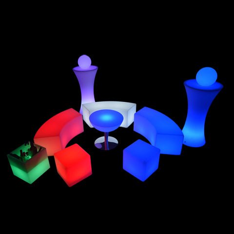 Glowmi LED Furniture & Decor - Event and Party Rentals