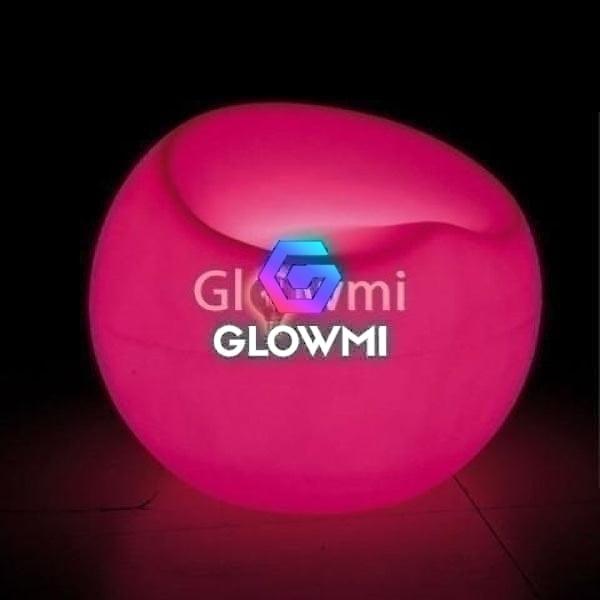 LED Glowing Apple Chair - S & L Sizes - LED Chairs - Glowmi LED Furniture & Decor