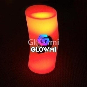 LED Glowing Backless Round Podium Bar Stool - Glow Bar Stools - Glowmi LED Furniture & Decor