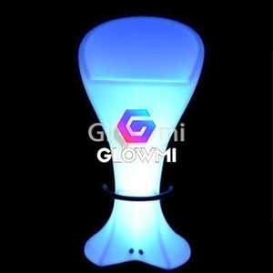 LED Glowing Podium Bar Stool - Glow Bar Stools - Glowmi LED Furniture & Decor