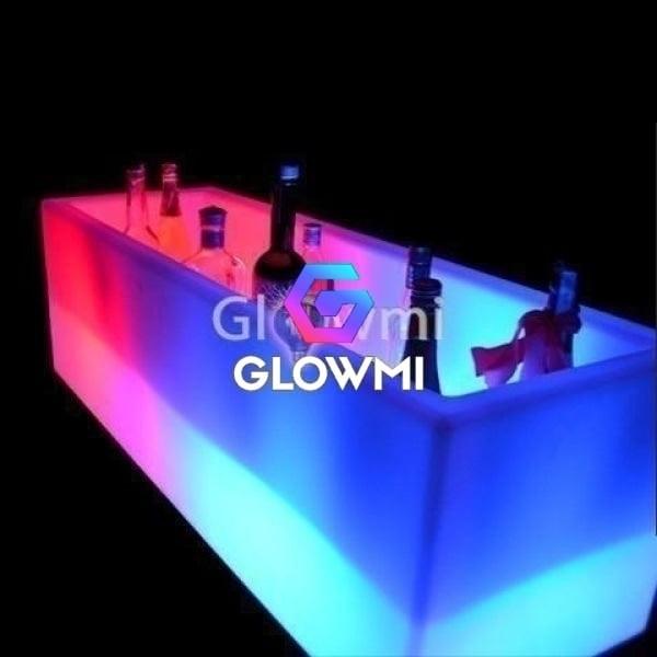 LED Ice Bucket Chest - Glowmi LED Furniture & Decor 