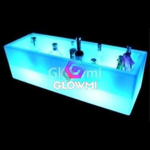 LED Ice Bucket Chest - LED Ice Bucket - Glowmi LED Furniture & Decor