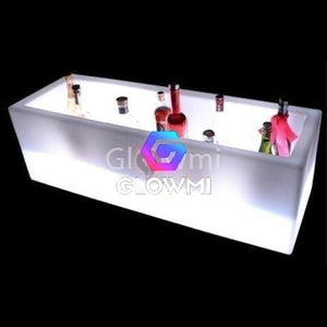 LED Ice Bucket Chest - LED Ice Bucket - Glowmi LED Furniture & Decor