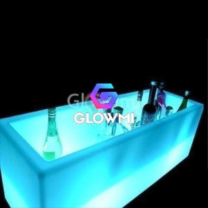 LED Ice Bucket Chest - LED Ice Bucket - Glowmi LED Furniture & Decor