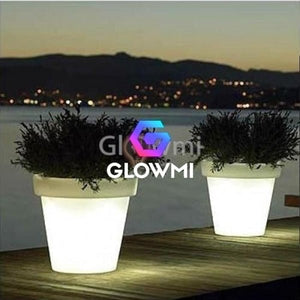 LED Jumbo Flower Pot/Planter - LED Flower Pots/Planters - Glowmi LED Furniture & Decor