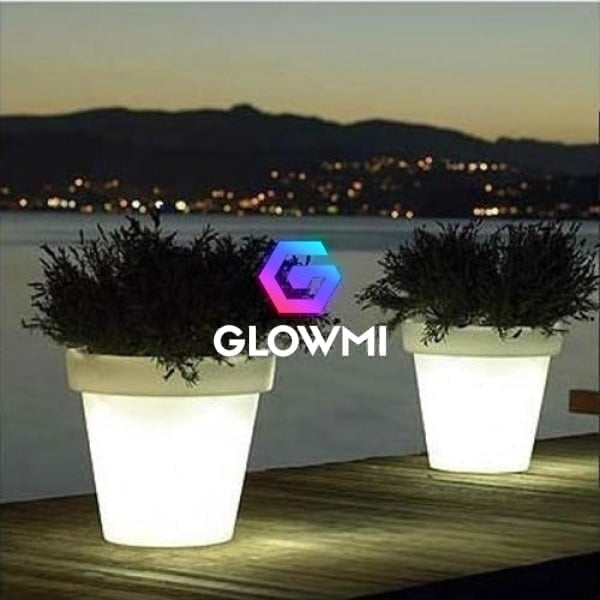 LED Jumbo Flower Pot/Planter - Glowmi LED Furniture & Decor 