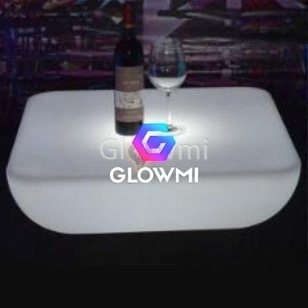 LED Low Limo Lounge Table Cordless Illuminated Lounge Furniture