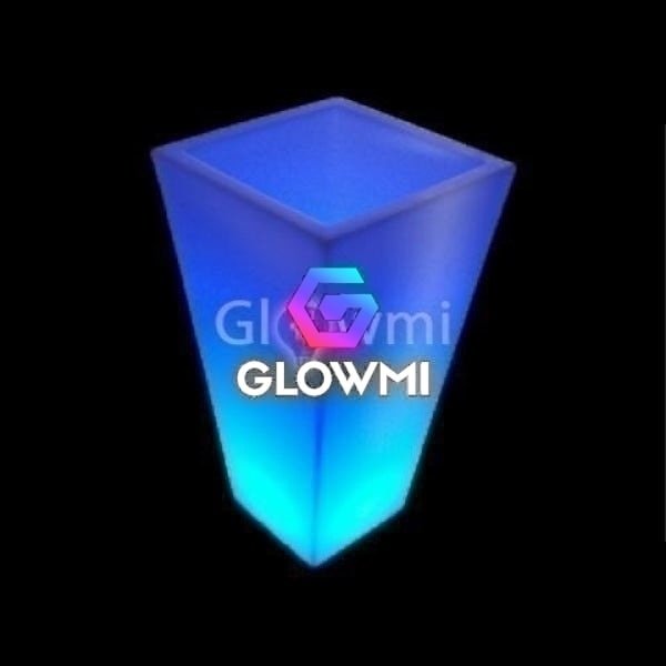 LED Medium Flower Pot/Planter - LED Flower Pots/Planters - Glowmi LED Furniture & Decor