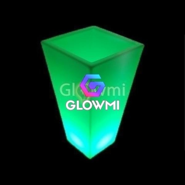 LED Medium Flower Pot/Planter - LED Flower Pots/Planters - Glowmi LED Furniture & Decor