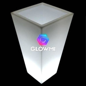 LED Medium Flower Pot/Planter - Glowmi LED Furniture & Decor 