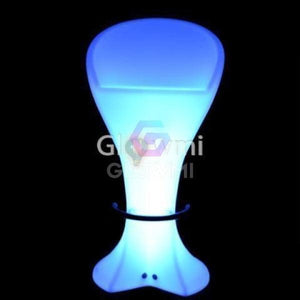 LED Podium Bar Stool - LED Bar Stool - Glowmi LED Furniture & Decor