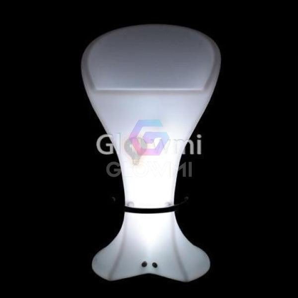 LED Podium Bar Stool - LED Bar Stool - Glowmi LED Furniture & Decor