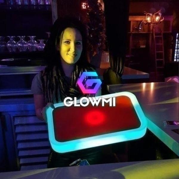 LED Serving Tray - Bar Accessories - Glowmi LED Furniture & Decor